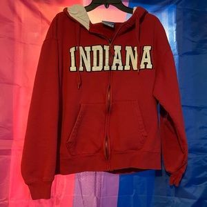 Indiana University zip hoodie